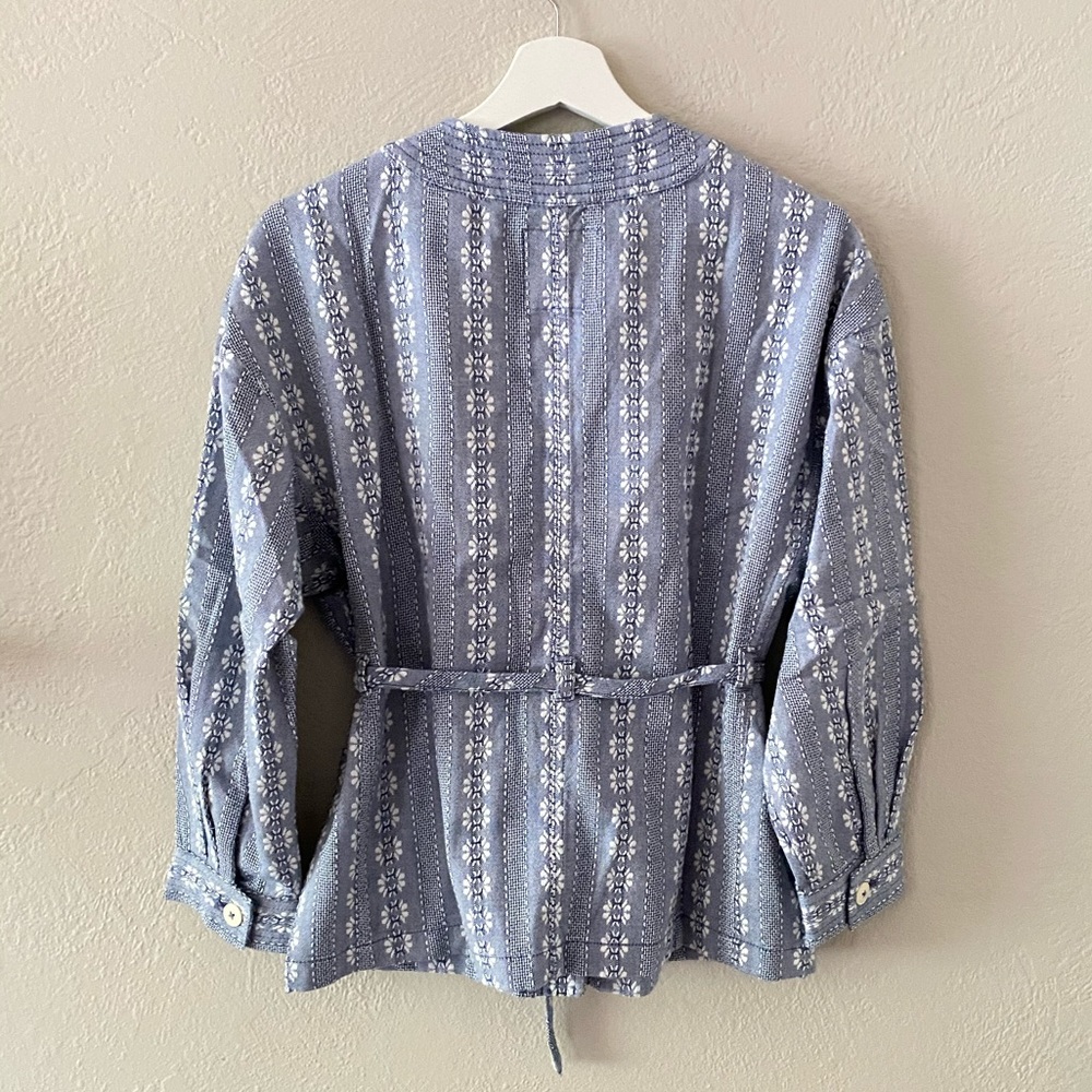 Madewell Floral Jacquard Tie-Waist Jacket - Picture 5 of 9